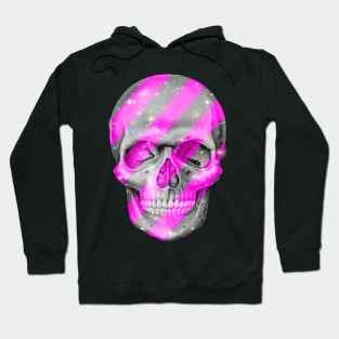 Pink Bling Skull Hoodie